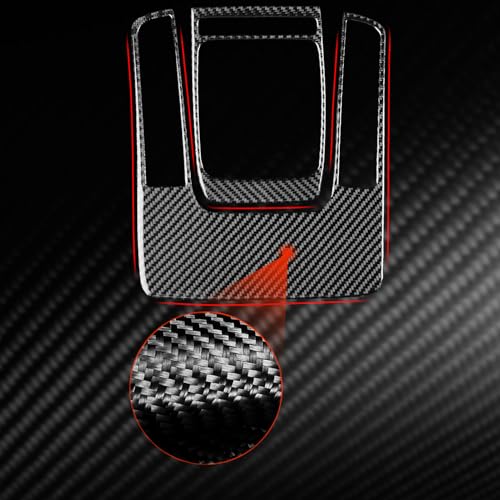 NVCNX Carbon Fiber Accessories for Mercedes Benz GLE GLS 350 450 450e 580 53 63 S AMG 2020-2026 2021 2022 2023 2024 2025 Front Reading Light Panel Cover Interior Trim Thick Overlay Sticker Decal 2PCs - color: Front Reading Light Panel Trim
