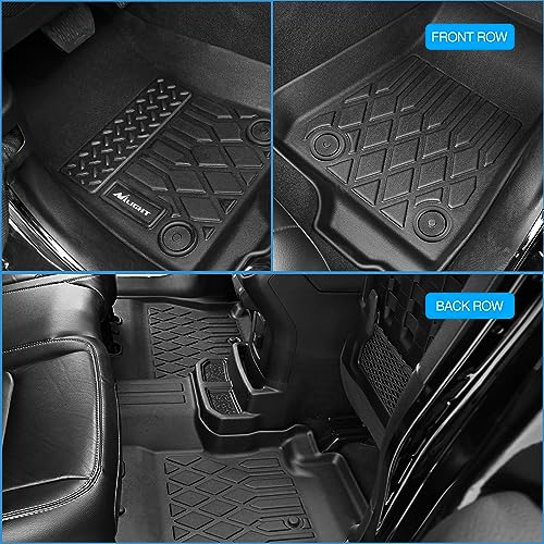 Nilight TPE Floor Mats for Tesla Model 3 2020 2021 2022 2023,All Weather Custom Fit Heavy Duty Floor Liners - color: 2020-2023 Tesla Model 3