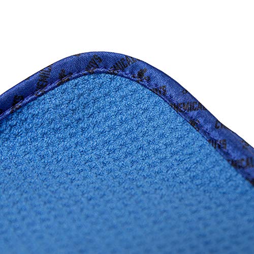 Chemical Guys Waffle Weave Glass and Microfiber Towel Blue 24"x 16" (Pack of 2) - color: Blue, size: 24"x 16" (Pack of 2)