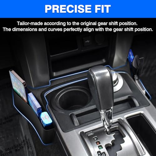 Autorder Gear Shift Organizer for 2010-2024 Toyota 4Runner Accessories Center Console Organizer Gear Shift Organizer Insert Tray - size: 2010-2024 Toyota 4Runner