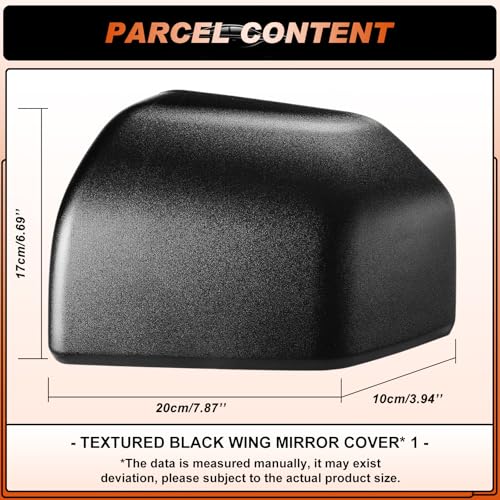 Glossy Black Mirror Cover Caps Rearview Side Mirror Covers Fit for Ford F150 2015-2020 Left Driver Side Replaces #FL3Z-17D743-BA -1 PC - size: Fit for Ford F150 2015-2020-Left Driver Side