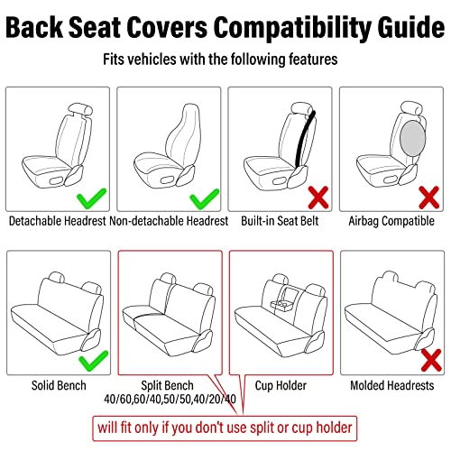 Riakrum 17 Pcs Mushroom Car Seat Covers Mushroom Car Accessories Full Set for Women Men Automotive Rear Front Seat Protector View Mirror Hanging Ornament Steer Wheel Belt Cover(Cool Mushroom) - style: Cool Mushroom