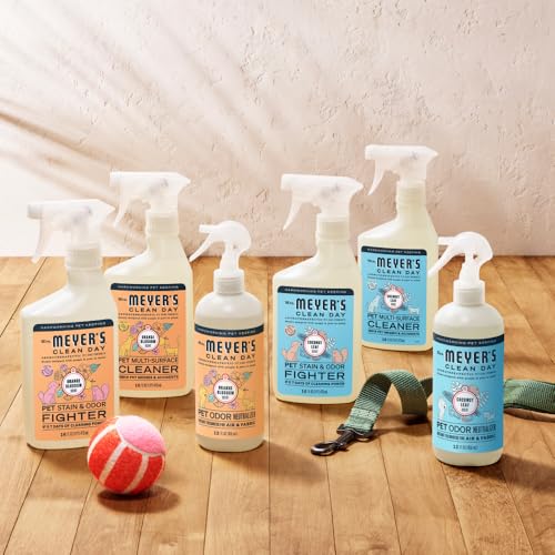 Mrs. MEYER'S CLEAN DAY Pet Stain & Odor Fighter, Orange Blossom Scent, 16oz - size: 16 Fl Oz (Pack of 1)