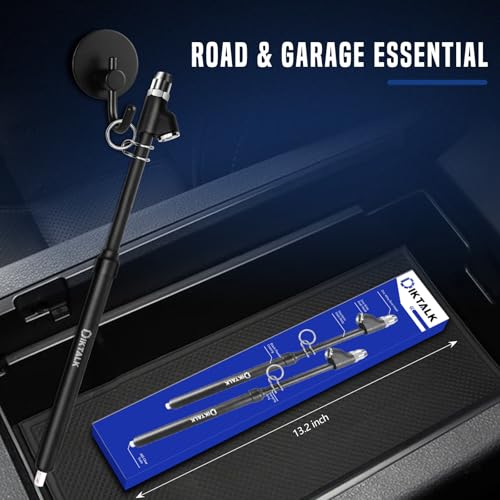 2-Pack Heavy Duty Dual Head Tire Pressure Gauge (10-150 PSI, 1-10 Bar) for Semi Trucks, RVs, Cars, Motorcycles - 12 Inch - color: 2PCS