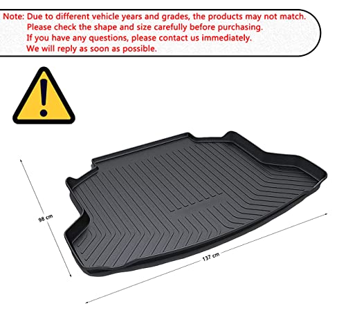 CRV Cargo Liners - All-Weather Protection Rear Trunk Tray Floor Mats Compatible with Honda CRV 2007-2016,3D-Designed Waterproof Durable Odorless Custom-Fit TPO Accessories - size: 1)For Honda CRV(2007-2016 )Trunk Mats