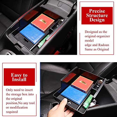TTCR-II for Chevy Malibu Console Organizer Tray 2016-2025, Center Console Organizer for Chevy Malibu 2016 2017 2018 2019 2020 2021 2022 2023 2024 2025 - size: For Malibu 2016-2025