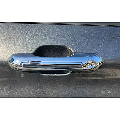 Auto Reflections Set of 4 Door Handle Covers for 2020-2025 Ford Explorer - Chrome