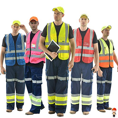 red security vest - color: Red, size: Medium