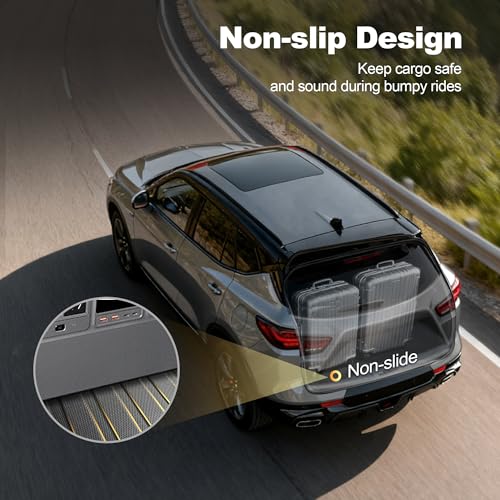 AOMSAZTO 2025 Cargo Mat: All Weather Cargo Liner Compatible with Toyota RAV4 (Include Hybrid) 2019-2025 Waterproof Trunk Mat TPE 3D Heavy Duty Rear Trunk Tray - style: 2019-2025 | For Toyota Rav4 Cargo Mat