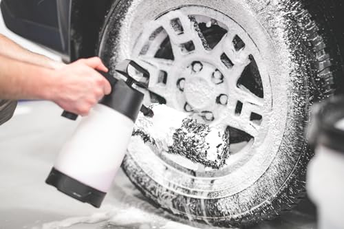 Detail Factory - Wheel Brush Kit with Interchangeable Microfiber Covers - Ultra-Soft Cleaning, Washing and Detailing Wheels, Tires, and Rims - Red - color: Red