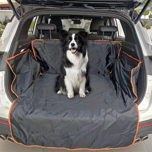Multipurpose SUV Cargo Liner,Waterproof Antislip Trunk Protector,Easy Cleans for Vehicles Family Outdoors Enthusiasts