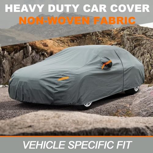 Kayme Heavy Duty Car Cover Custom Fit BMW 3-Series 320i 325i 328i 330i 335i(2013-2026), Waterproof All Weather for Automobiles, Full Exterior Covers Sun Rain UV Protection. - size: Custom Fit Bmw 3-series