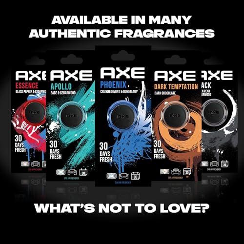 Axe Mini Vent Clip Car Air Freshener (Essence Scent, 1 Pack)