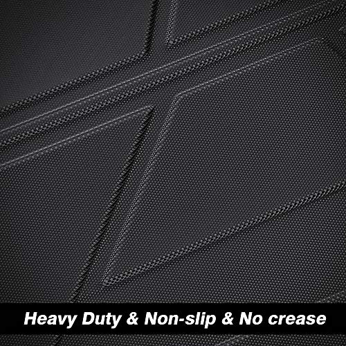 KUST Trunk Cargo Mat for 2011-2019 Ford Explorer, Rear Cargo Trunk Liner for Explorer Accessories All Weather Protection TPE Rubber Raised Edge - style: Explorer 2011-2019 │ Trunk Mat