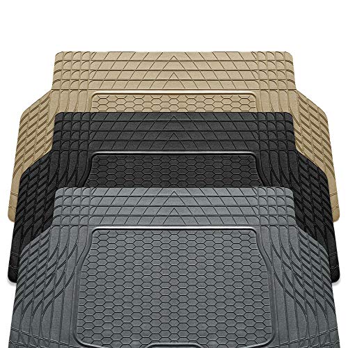FH Group Climaproof Universal Cargo Mat – All-Weather, Trimmable Trunk Mat (55" W x 31.5" D) – Fits Most Cars, SUVs & Trucks – Gray - color: Gray, style: CARGO MAT