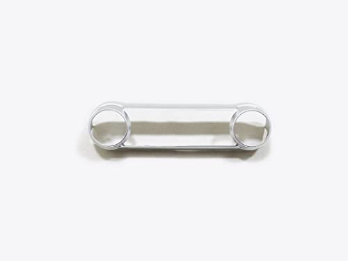 ERIDANUS Auto Accessories Fit for RAV4 2024 2023 2022 2021 2020 2019 Dashboard Ac Switch Panel Button Cover Frame Trim (Matte Silver) ABS 1 PC - color: Matte Silver