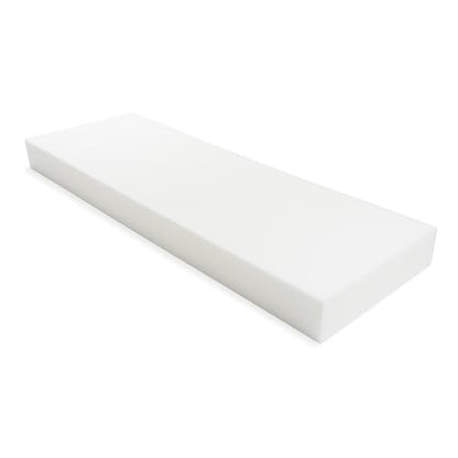 GoTo Foam 6" Height x 24" Width x 72" Length 44ILD (Firm) Upholstery Cushion Made in USA - color: Firm, size: 6x24x72