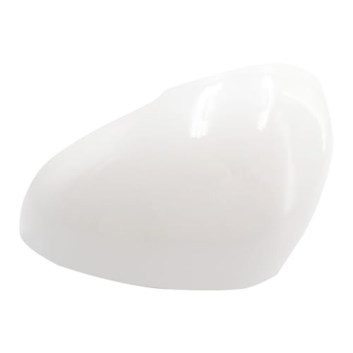 Left Driver Side Replacement Mirror Cover Compatible with Kia K5 Optima 2021 2022 2023 2024 2025 2026 Exterior Door Side Rearview Mirror Cap Cover With Turn Signal Light Pearl (White) - size: Left White