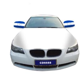 Country Flag Side View Mirror Cover, Auto Rearview Protection, Universal Size for Cars, 2 Sets (Honduras) - color: Honduras