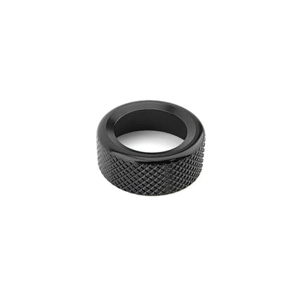 Aluminum Car Gear Control Knob Cover Drive Mode Gear Shift Switch Knob Protective Cover Compatible with Kia K5 2021-2025 Accessories (Black Style) - color: Black Style