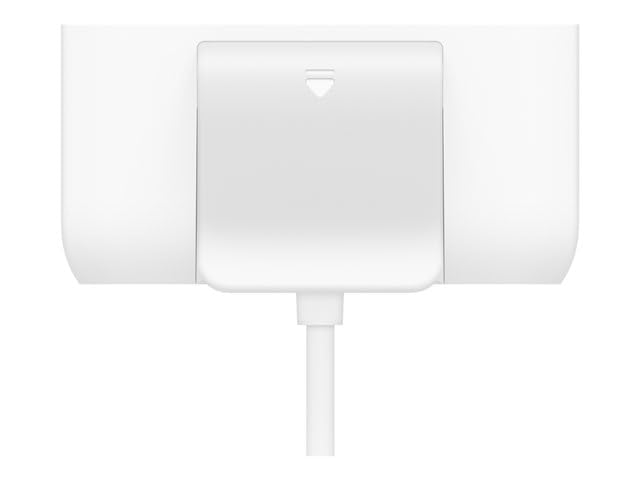 Belkin 4-Port Power Extender - Compatible w/USB-C & USB-A Devices - Apple iPhone 17, Air, Pro, Pro Max, iPad, AirPods, Apple Watch, Samsung Galaxy S25, Nintendo Switch 2, Google Pixel 10, etc - White - style: 4-Port Power Extender