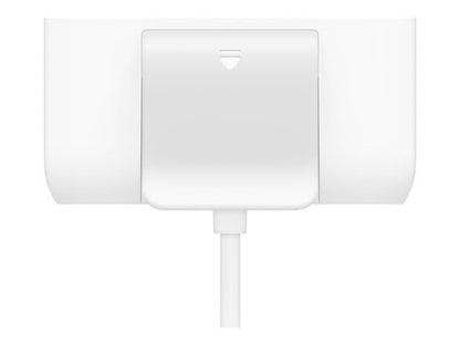 Belkin 4-Port Power Extender - Compatible w/USB-C & USB-A Devices - Apple iPhone 17, Air, Pro, Pro Max, iPad, AirPods, Apple Watch, Samsung Galaxy S25, Nintendo Switch 2, Google Pixel 10, etc - White - style: 4-Port Power Extender