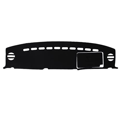 Aunginsy Car Dashboard Cover Mat Compatible with Toyota FJ Cruiser 2007-2021 SUV Dashboard Dash Cover Nonslip Black Mat Sun Pad Dash Carpet Sunshade Glare UV Rays Protector Car Interior Accessories - color: Black(RHD)
