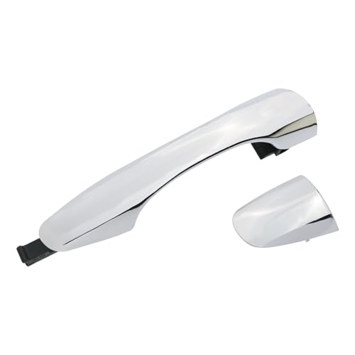 APPERFiT Exterior Door Handle w/End Cap Cover for Front Door Right Passenger Side Chrome Compatible with Kia Sorento 2016 2017 2018 2019 2020 Replaces 82661-C5010 82662-C5030 - size: FR