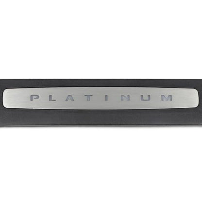 G-PLUS LED Illuminated Platinum Door Sill Plates Compatible with Ford F250 F350 F450 F550 Super Duty Crew Cab Only 2017-2022 Left and Right Door Sill Protector HC3Z-2613208-AA HC3Z-2613209-AA - size: 17-22 Ford F250