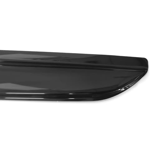Window Visor Compatible with 1993-1998 Jeep Grand Cherokee, Slim Style Acrylic Smoke Tinted & Semi-Transparent Sun Rain Shade Guard Wind Vent Air Deflector by IKON MOTORSPORTS, 1994 1995 1996 1997