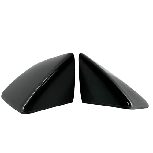 A-Premium 2 PCS Driver and Passenger Side Upper Rearview Mirror Covers Caps - Compatible with Ford Expedition 2007-2017 - Textured Black - color: Textured Black