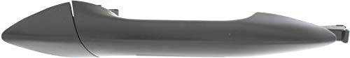 New Exterior Door Handle Cover Rear Passenger Side Without Key Hole Primed Black Plastic Replacement For Hyundai Elantra 2011 2012 2013 2014 2015 2016 Replaces OE 826613X000 | 836623X020 |REPHY491319