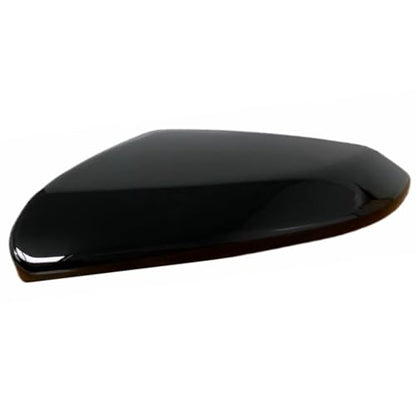 Replacement Side Mirror Cover for Honda Civic 10th Gen 2016-2021 - Glossy Black Finish, Easy Snap-On Installation For honda civic accessories