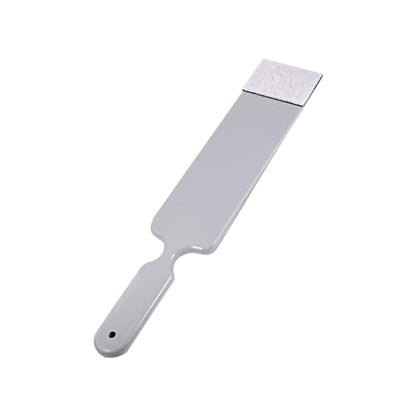 Dickno Bulldozer Squeegee, Long Handle Flat Glass Bulldozer Tint Tools, Scrubber Paddle Squeegee for Car Front Rear Windows Cleaning, Vinyl Wrap and Snow Frost Ice Removal Tool (Grey) - color: Gray