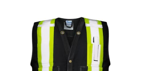 Viking Open Road Surveyor FR Safety Vest - Fire Retardant Class 1 Reflective Vest; ANSI/ISEA and CSA Compliant - size: XX-Large