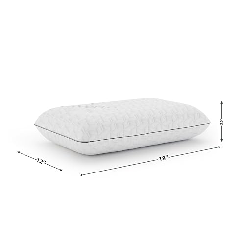 Vaverto Small Memory Foam Bed Pillow for Camping - Compressible Medium Firm, Breathable Cover, Machine Washable, Ideal Backpacking - size: Camping(pack of 1)