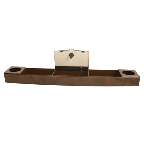 Buggies Unlimited Universal Golf Cart Dash Tray/Organizer | Woodgrain Finish | Compatible with Most Models