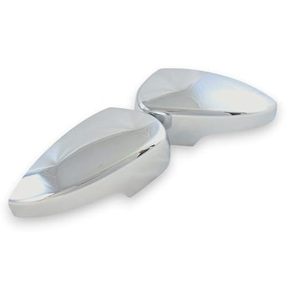 Trim Illusion MC337 Chrome Side Mirror Cover Caps | Overlay Trim | Fits Ford EcoSport 2018–2022 - color: Chrome