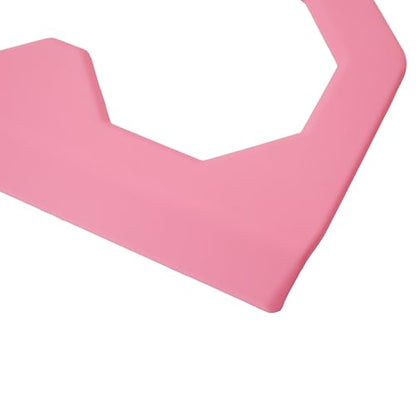 Barong for Tesla Cybertruck Accessoriess Interior Stickers Car Rear Seat Cup Holder Cover Trim Frame Decal Pink - color: Rear Seat Cup Holder Cover Trim Frame