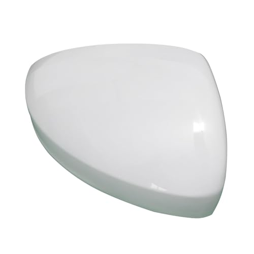 GXARTS White Right Passenger Rear View Mirror Cover Replace Compatible with Volkswagen Tiguan 2018-2022 Car Door Rearview Mirror Cover Cap Housing Protective Cover For Exterior Mirrors Trim Cap