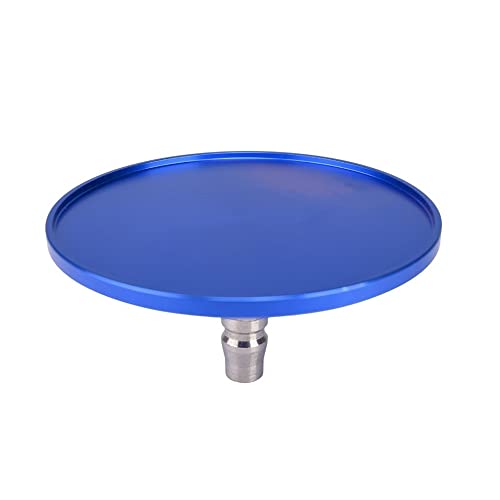 4.0x2.1 Inches Powerful Suction Cup Adapter Base for Adult Vac-U-Lock Machine Air Connector Device Attachments Accessory Gift (Blue) - color: Blue