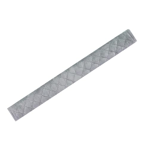 Amooca Soft Automotive Seat Belt Cover Seatbelt Shoulder Pad Neck Protector Cushions Universal Fit SUV Trucks Backpack Light Grey Extra Long 19.7in - color: Light Grey, size: 19.7in-1pc