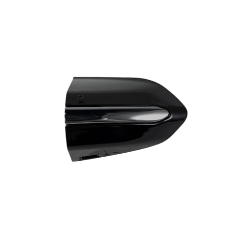 Car Front Left Exterior Door Handle Lock Cover fits for Ford Fusion 2013 2014 2015 2016 2017 2018 2019 2020 DS7Z 54218A15-DC Door Handle Lock Bezel Cover Cap Black with Bright Stripes - color: Black, size: With electroplating