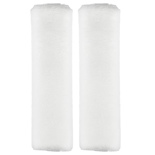 HARFINGTON 2pcs Car Seat Belt Pad Soft Fiber Seatbelt Shoulder Strap Covers Comfortable Driving Cushion Universal Car Accessories for Car, White - color: White