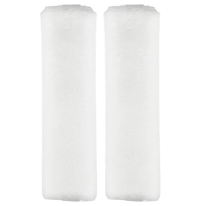 HARFINGTON 2pcs Car Seat Belt Pad Soft Fiber Seatbelt Shoulder Strap Covers Comfortable Driving Cushion Universal Car Accessories for Car, White - color: White