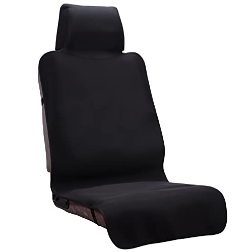 Waterproof Seat Cover, Upgraded Sweat Carseat Protector, Perfect for Universal Anti-Slip Car Truck SUV Seat, Ideal for Surfing Yoga Gym Workout, Black - color: BLACK, size: 1 Count