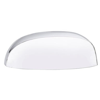 AtticZone Side Mirror Caps Covers Compatible with GMC Sierra Yukon, Chevrolet Silverado Suburban 1500 2500 3500 HD Avalanche Tahoe 2007-2013, Glossy Chrome - color: Glossy Chrome
