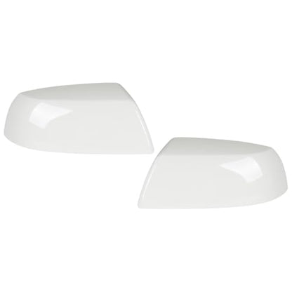 Osompar White Outer Rear View Mirror Cover Cap Front Driver Passeger Side for Toyota Tundra 2007-2021 Toyota Sequoia - color: White