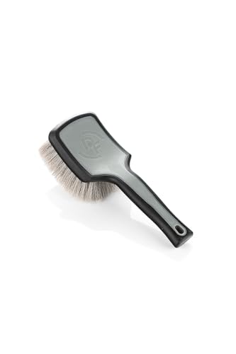Detail Factory - ProGrip XL Tire Brush - Ergonomic ProGrip Handle - Stiff Synthetic Bristles to Cut Through Grime - Grey and Black - color: Gray, size: X-Large