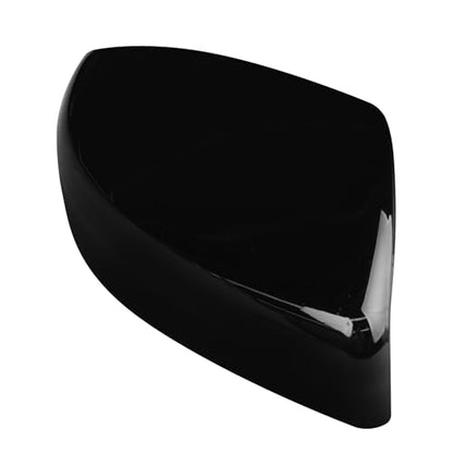 Moonlinks Compatible with Nissan Sentra 2013 2014 2015 2016 2017 2018 2019 Right Side Mirror Cover Replacement, Glossy Black Right Passenger Side Door Rearview Side Mirror Cap Trim - size: Right Black